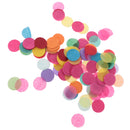 1000pcs/Pack Romantic Wedding Birthday Scatters Multicolor Circle Paper Balloons Throwing Confetti Decoration Supplies DIY Crafts