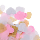 1400pcs Wedding Paper Confetti Table Gold Heart Throwing Decor Craft