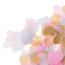 1400pcs Wedding Paper Confetti Table Gold Heart Throwing Decor Craft