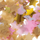Gold Pink Mixed Paper Stars Wedding Balloon Confetti Table Scatter Throwing Confetti