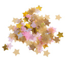 Gold Pink Mixed Paper Stars Wedding Balloon Confetti Table Scatter Throwing Confetti