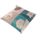 43x43cm Happy Father's Day Grids Dots Home Decorative Linen Cushion Waist Pillow Cover Sofa Bed Car Decor Square Throw Pillow Case