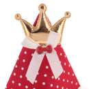 Delicate Kid Baby Birthday Party Crown Bow Cone Party Hat Headwear Costume