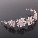 Lady Girl's Flower Pearl Headband Headpieces Hair Accessories Costume