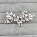 Fashion Womens Cute Lovely Leaves Silver Metal Hairpin Hair Clip