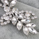 Fashion Womens Cute Lovely Leaves Silver Metal Hairpin Hair Clip