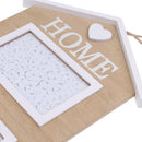 Rustic Home House Wood Photo Frames Home Decor Family Picture Holder Hanging Craft
