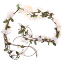 Boho Style Elegant Rattan Flower Floral Cane Wreaths Hair Garland Headwear Hair Accessories