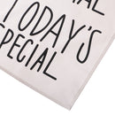 TODAY'S SPECIAL Cotton Durable Table Mats Placemat Backdrop Home Decor White