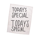 TODAY'S SPECIAL Cotton Durable Table Mats Placemat Backdrop Home Decor White