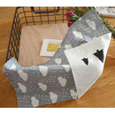 Simple Cotton Durable Cloud Tree Table Mats Placemat Home Table Decoration