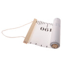 Kids Baby Rule Roll-Up Growth Height Chart Home Wall Hanging Decor White