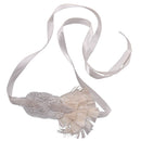 Woman Lady Flapper Feather Headband 1920s Great Gatsby Fascinator Hair Decor
