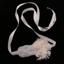 Woman Lady Flapper Feather Headband 1920s Great Gatsby Fascinator Hair Decor