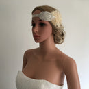 Woman Lady Flapper Feather Headband 1920s Great Gatsby Fascinator Hair Decor