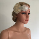 Woman Lady Flapper Feather Headband 1920s Great Gatsby Fascinator Hair Decor