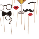 Pack of 20 Photo Booth Props Photobooth Wedding Bridal Shower Beach Party Decor