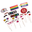 Funny Party Glasses Photo Booth Props Mustache On Stick Wedding Party Favor