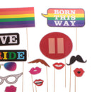 Funny Party Glasses Photo Booth Props Mustache On Stick Wedding Party Favor
