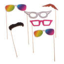 Funny Party Glasses Photo Booth Props Mustache On Stick Wedding Party Favor