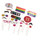 Funny Party Glasses Photo Booth Props Mustache On Stick Wedding Party Favor