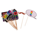 Funny Party Glasses Photo Booth Props Mustache On Stick Wedding Party Favor