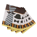 5pcs Paper Mustache Necktie Gift Bags Handle Party Bags Event Party Favors