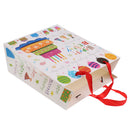 5pcs Happy Birthday Paper Handle Gift Bags Party Bags Baby Shower Favors