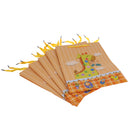 5pcs Cartoon Giraffe Party Paper Gift Bags Christmas Baby Shower Birthday Favors Recyclable Loot Shopping Bags
