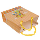 5pcs Cartoon Giraffe Party Paper Gift Bags Christmas Baby Shower Birthday Favors Recyclable Loot Shopping Bags