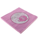 Pack of 20 Elephant Square Paper Napkins Serviettes Party Supplier 33 x 33cm Pink