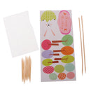 Lovely Cake Toppers Flags Cupcake Picks Baby Shower Birthday Wedding Party