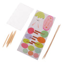 Lovely Cake Toppers Flags Cupcake Picks Baby Shower Birthday Wedding Party