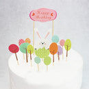 Lovely Cake Toppers Flags Cupcake Picks Baby Shower Birthday Wedding Party