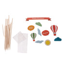 Lovely Cake Toppers Flags Cupcake Picks Cupcake Toppers for Kids Birthday Party Baby Shower Anniversary Celebration