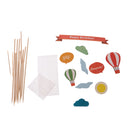 Lovely Cake Toppers Flags Cupcake Picks Cupcake Toppers for Kids Birthday Party Baby Shower Anniversary Celebration