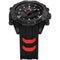 WEIDE 6406 Dual Display Digital Watch Calendar Alarm Luminous Watch Black Case Men Sport Watch