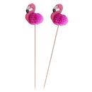 10 Pieces Flamingo Cupcake Picks Cake Toppers Baby Shower Party Decoration