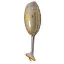 39" Large Champagne Glass Balloon Holiday Big Helium Foil Air Balloon Tinsel Wedding Birthday Ceremony Party Decorations