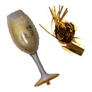 39" Large Champagne Glass Balloon Holiday Big Helium Foil Air Balloon Tinsel Wedding Birthday Ceremony Party Decorations