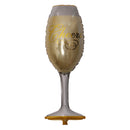 39" Large Champagne Glass Balloon Holiday Big Helium Foil Air Balloon Tinsel Wedding Birthday Ceremony Party Decorations