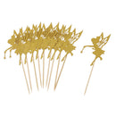 Pack of 10 Glitter Paper Fairy Cupcake Picks Cake Topper for Wedding Baby Shower