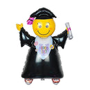Graduation Balloons Kit- Black Gold Party Decorations Supplies Grad Ornament
