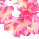 8PCS/SET Women Girls Ladies Fashionable Hula Grass Skirt Top Wrist Ankle Flower Hawaiian Costume Summer Beach Party Supplies 60CM Pink