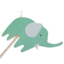 24pcs /Set Zoo Animal Cupcake Picks Cake Toppers Party Favors Decoration