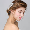 Beautiful Women Lady Girls Crystal Tiny Flower Beads Hair Clip Barrette Hair Accessories