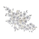 Beautiful Women Lady Girls Crystal Tiny Flower Beads Hair Clip Barrette Hair Accessories