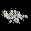 Beautiful Women Lady Girls Crystal Tiny Flower Beads Hair Clip Barrette Hair Accessories