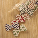 Pieces of 24 Bowknot Cupcake Party Paper Cards Cake Topper DIY Baking Accessories