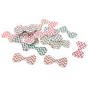 Pieces of 24 Bowknot Cupcake Party Paper Cards Cake Topper DIY Baking Accessories